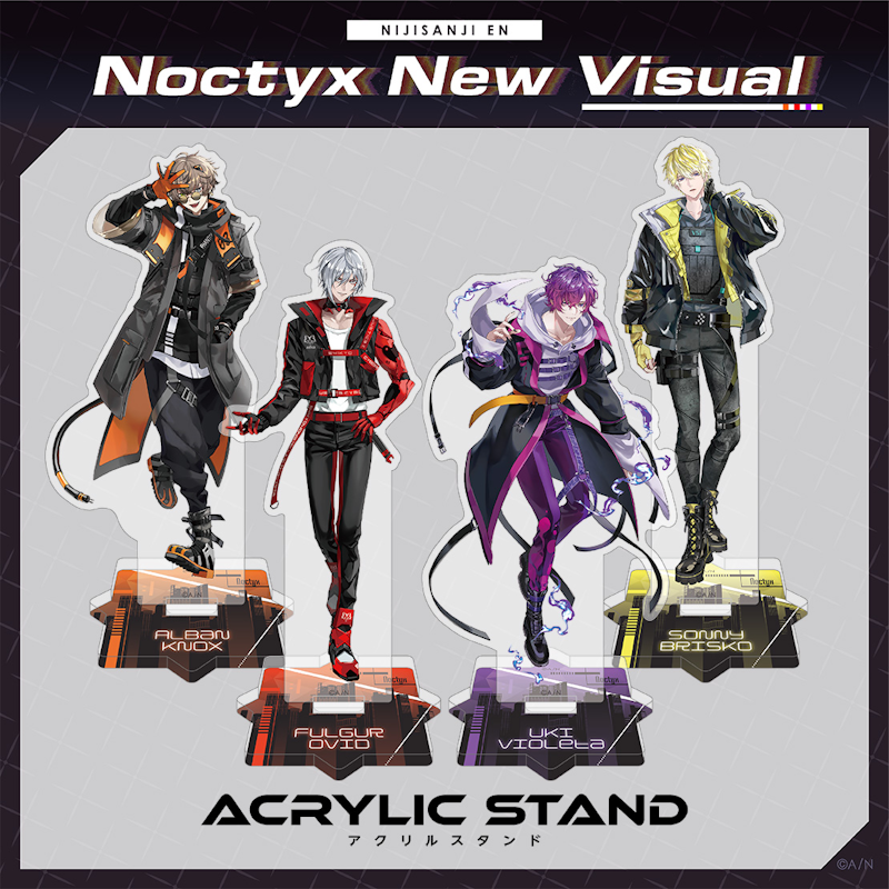 Noctyx New Visual」グッズ&ボイスドラマ「Follow the Time Noctyx New Visual」グッズ&ボイスドラマ「Follow the Time